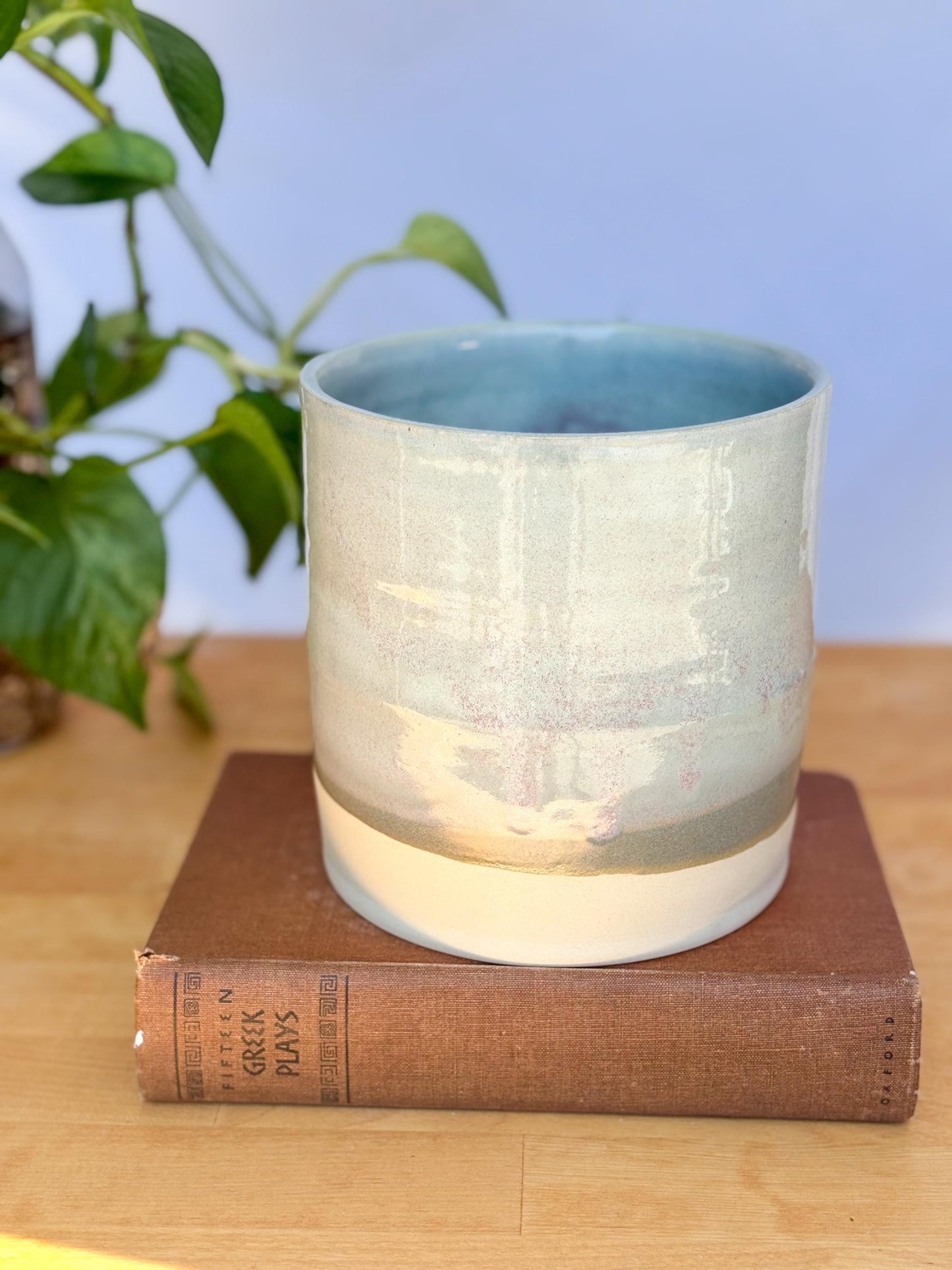 Tall Cylinder Vase | Coastal-Inspired Minimalist Decor