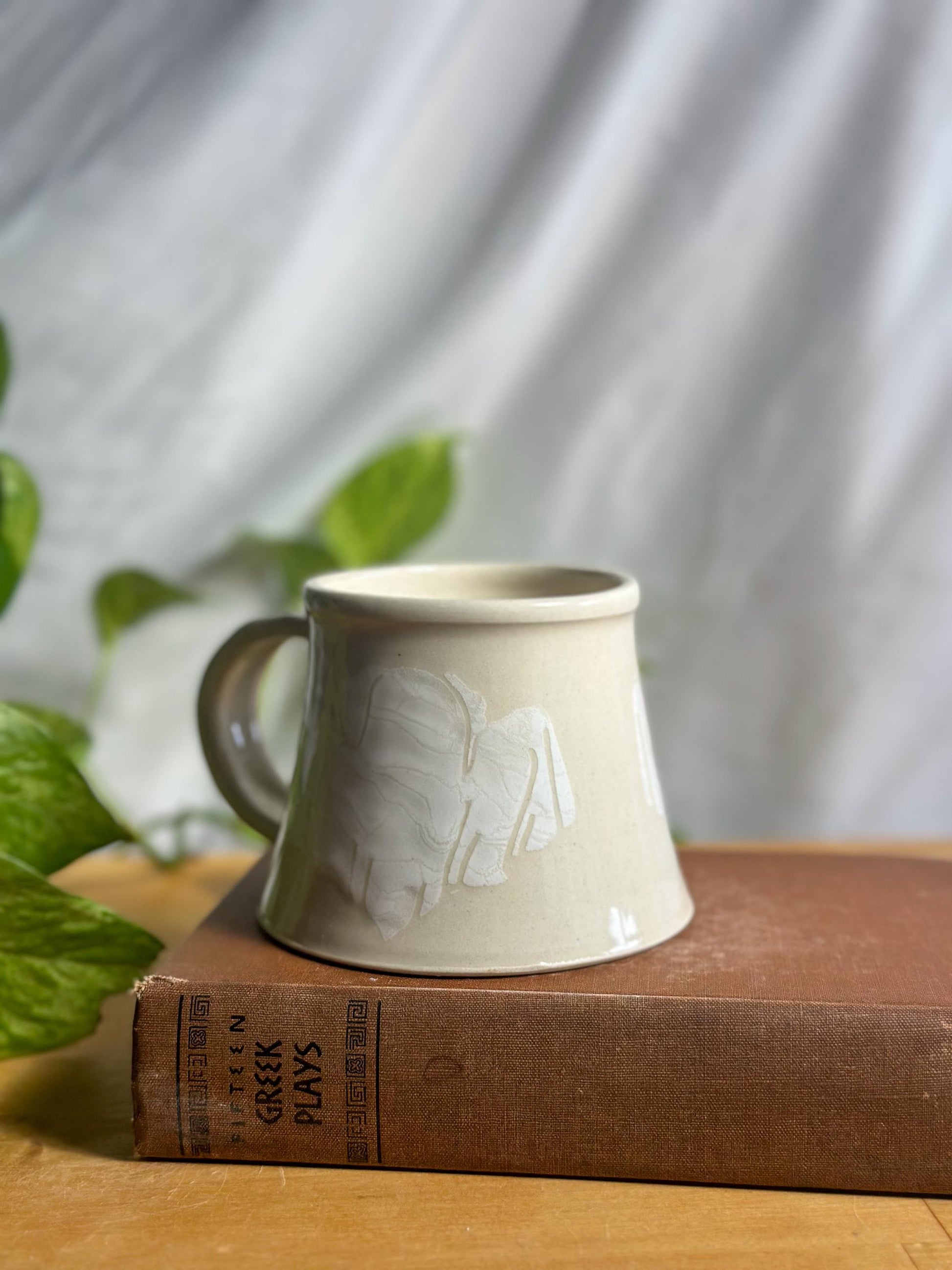 Ghost Dog Mug | Spooky & Cute Halloween Coffee Cup