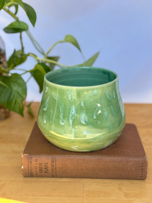 Tapered Bowl Vase | Coastal-Inspired Minimalist Decor