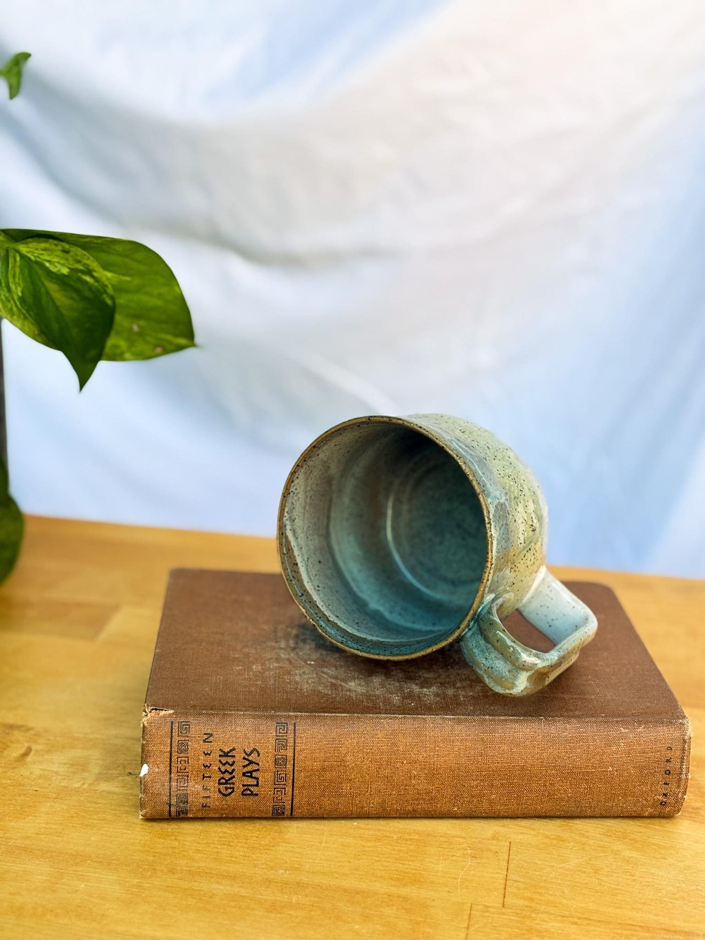 Water-Etched Ceramic Mug