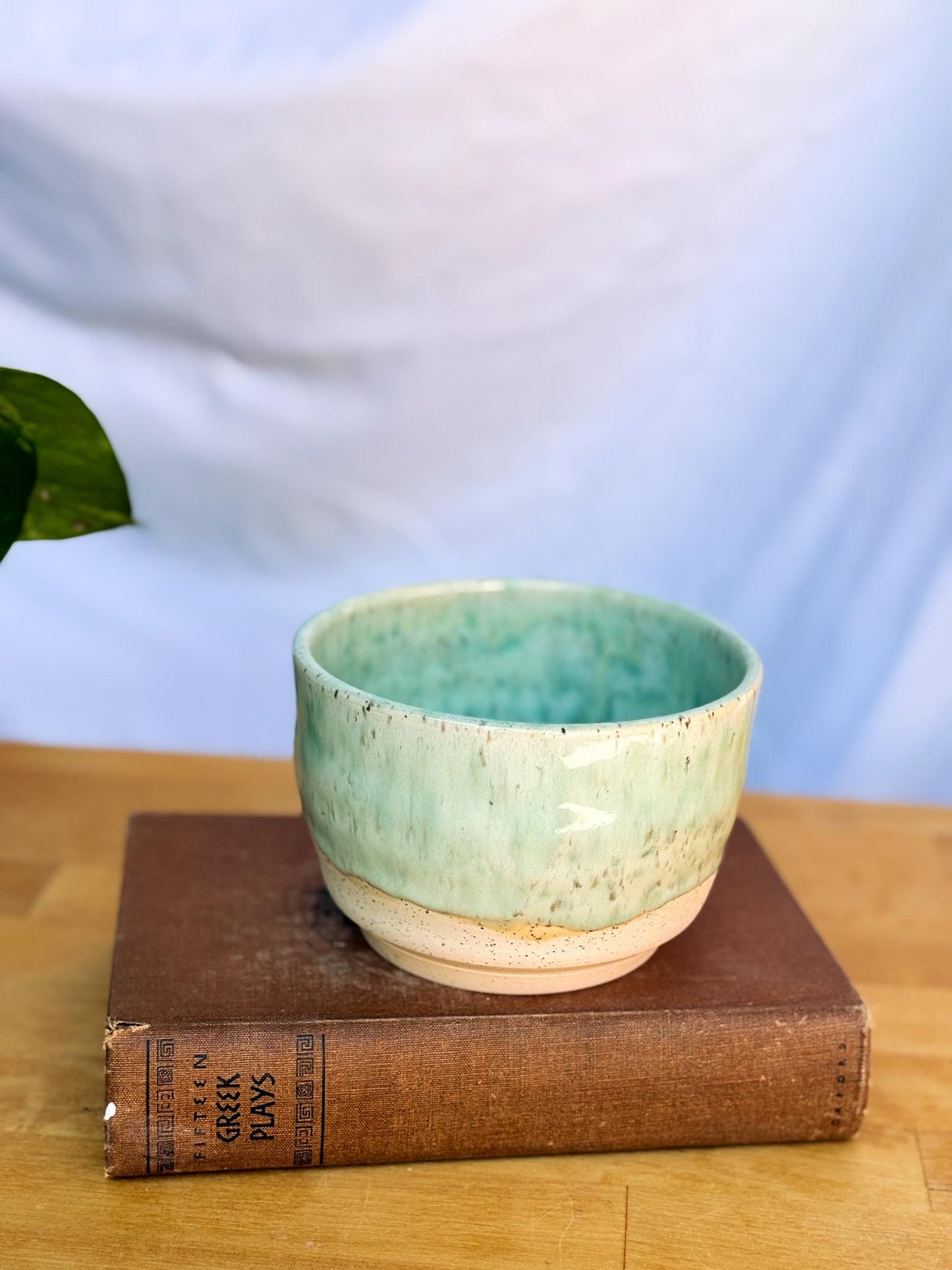 Drippy Ceramic Soup Bowl