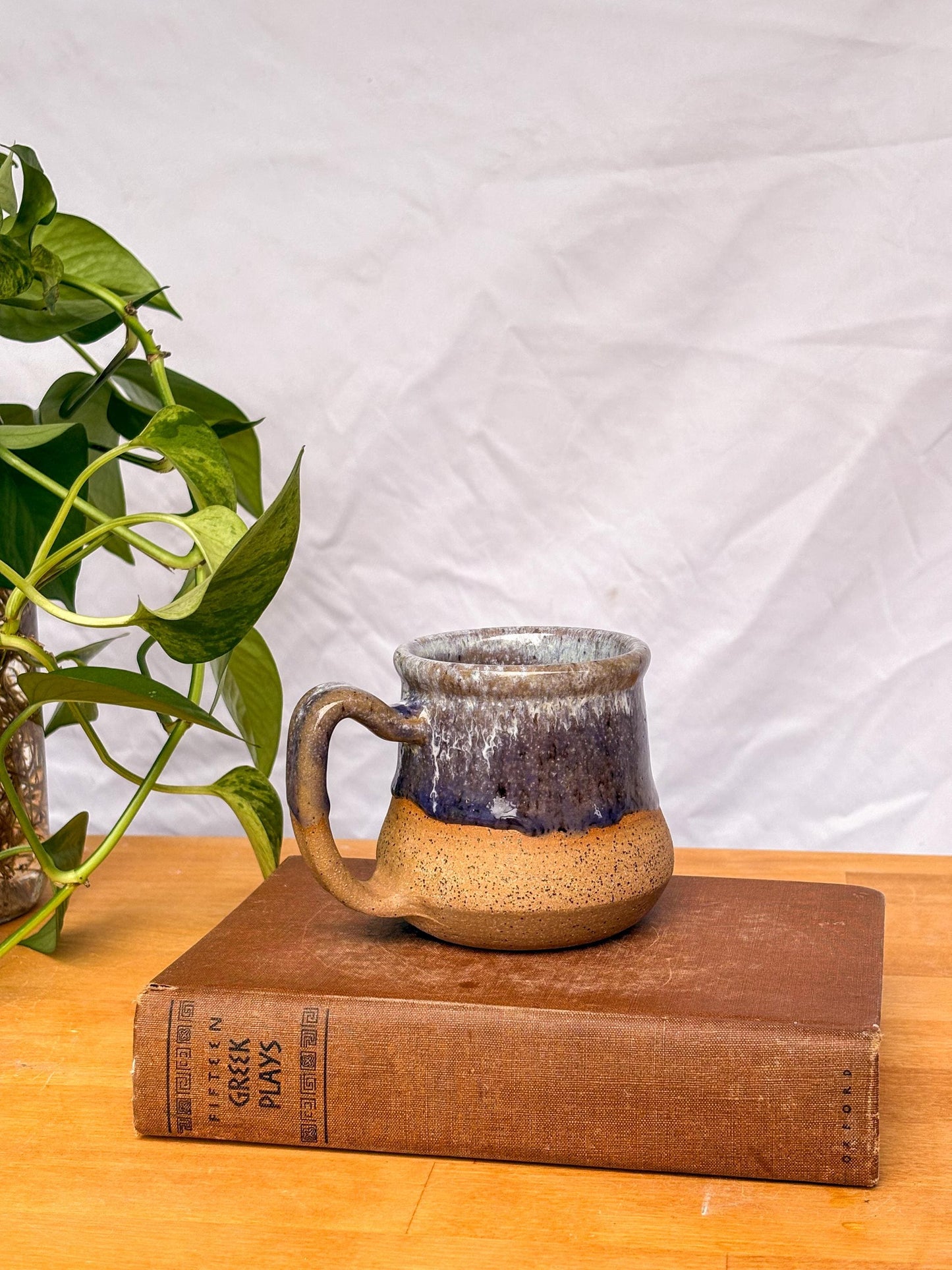 Lavender Mist Bell Mug | Seconds Mug | Handmade Pottery