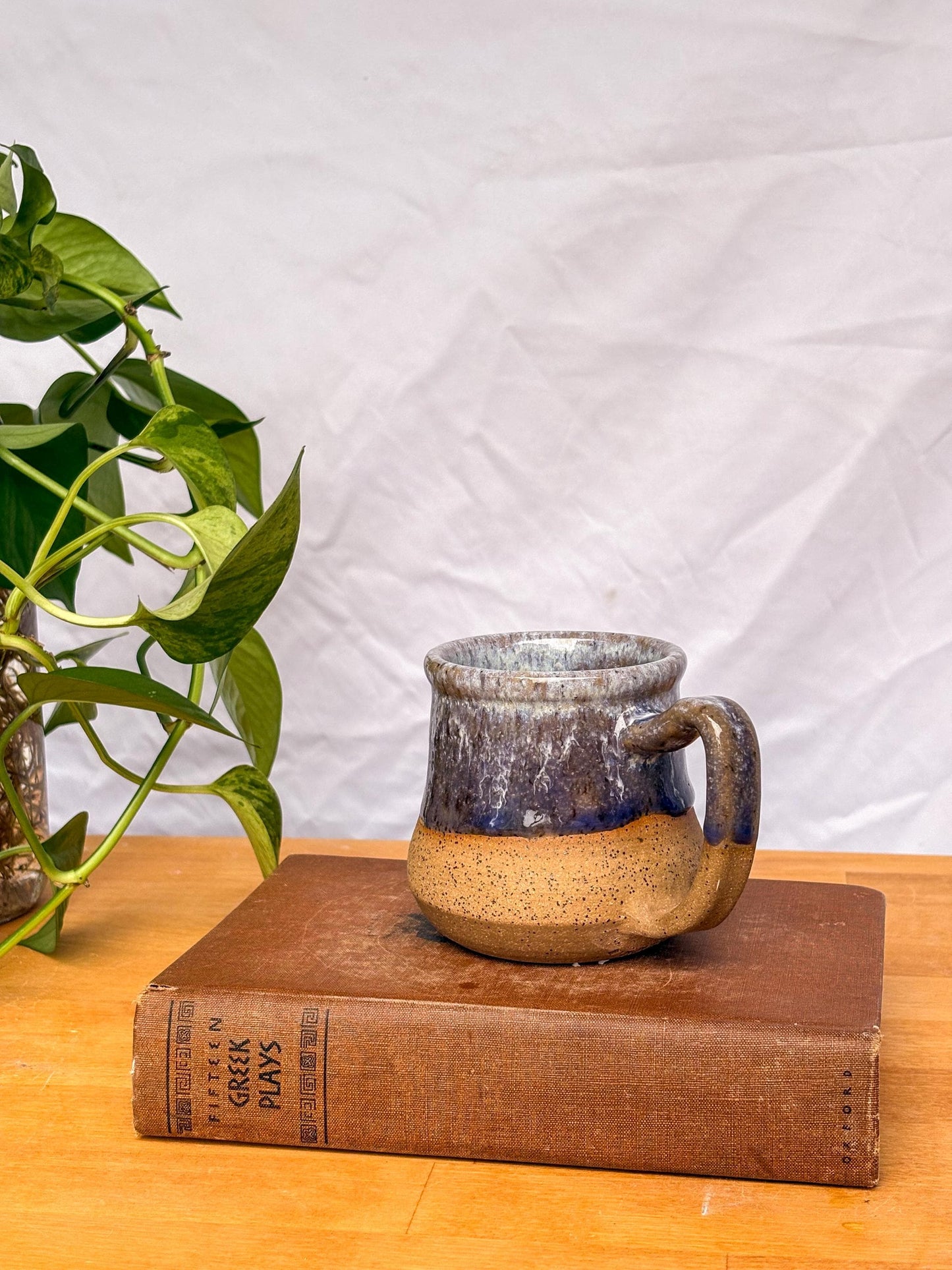 Lavender Mist Bell Mug | Seconds Mug | Handmade Pottery