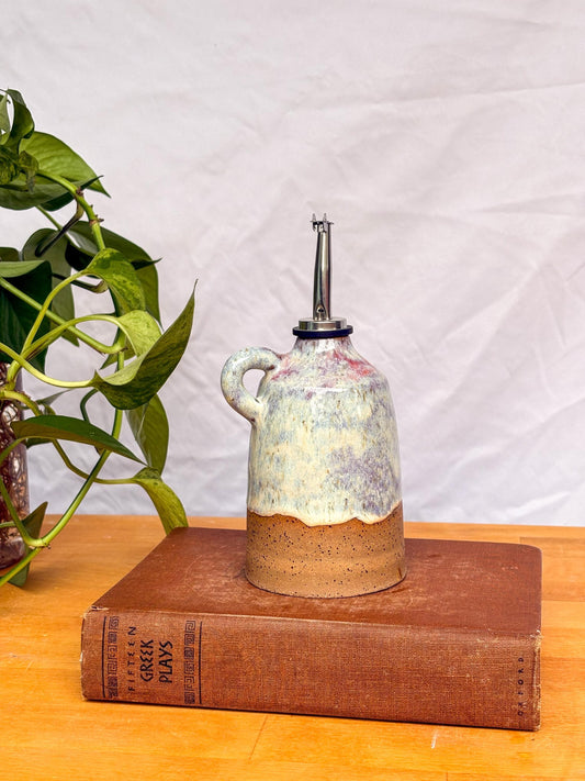 Spring Oil Cruet – Ceramic Olive Oil Dispenser