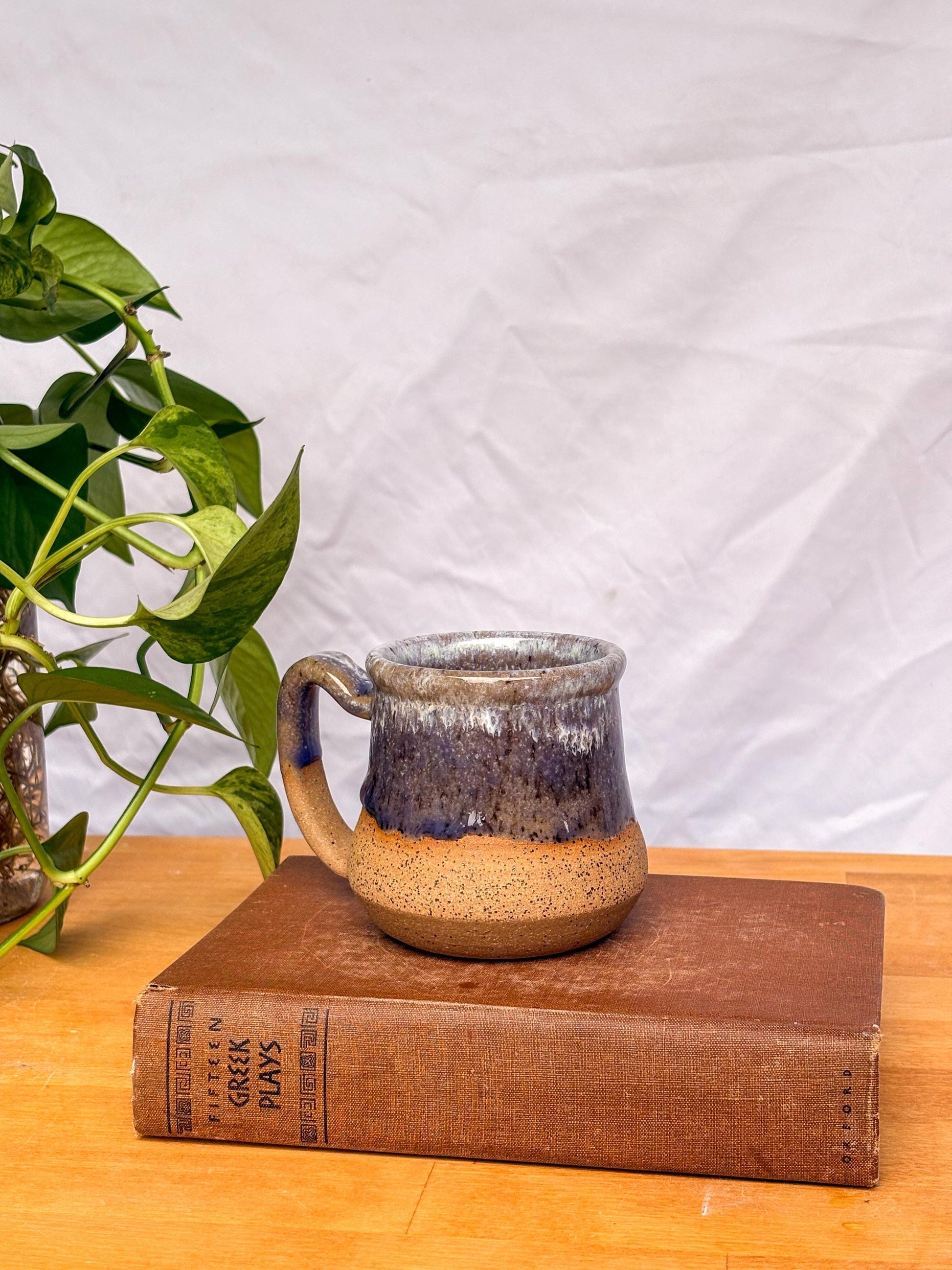 Lavender Mist Bell Mug | Seconds Mug | Handmade Pottery