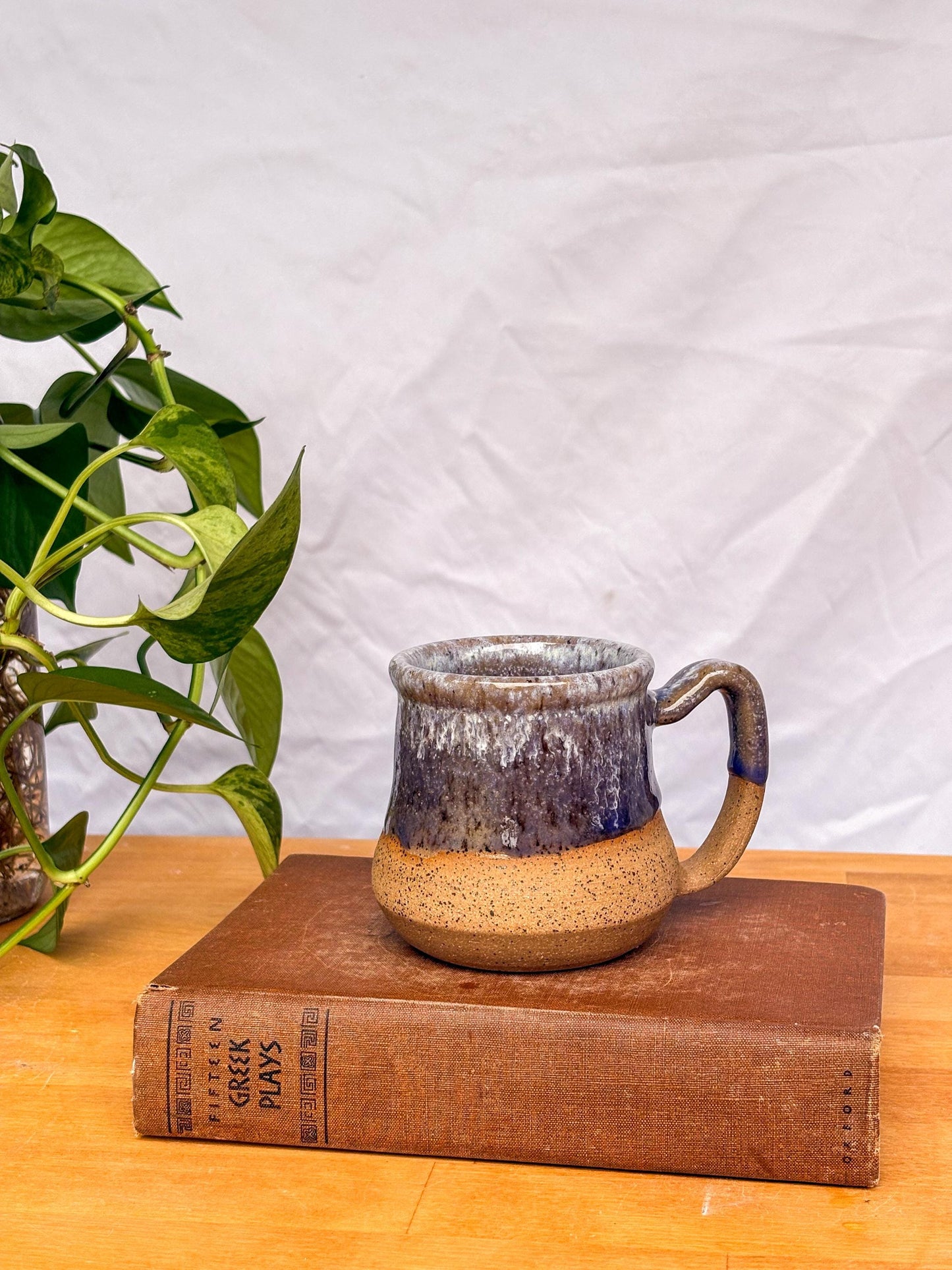Lavender Mist Bell Mug | Seconds Mug | Handmade Pottery
