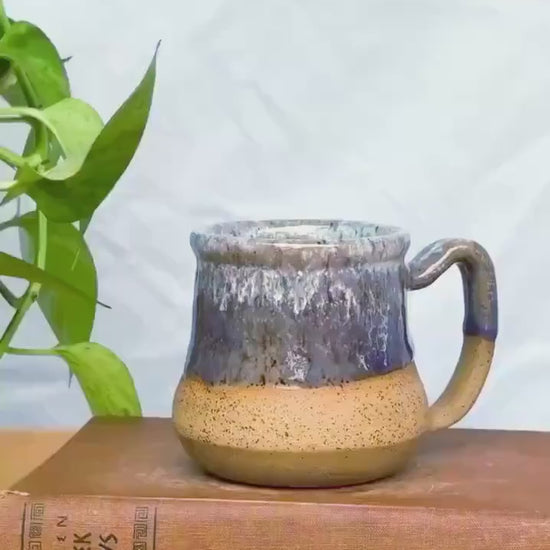 Lavender Mist Bell Mug | Seconds Mug | Handmade Pottery