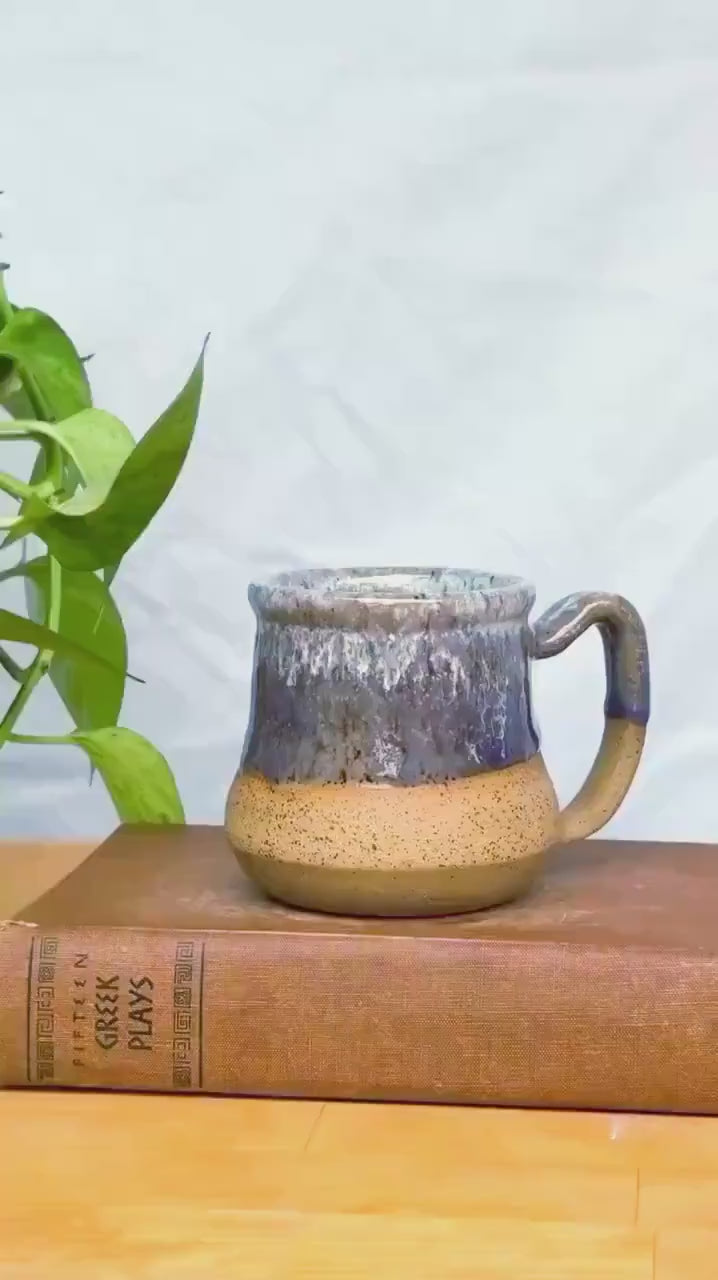 Lavender Mist Bell Mug | Seconds Mug | Handmade Pottery