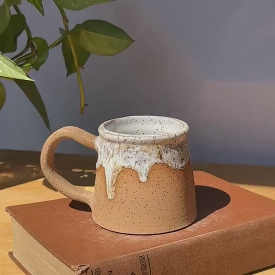 Wavy Drip Ceramic Mug