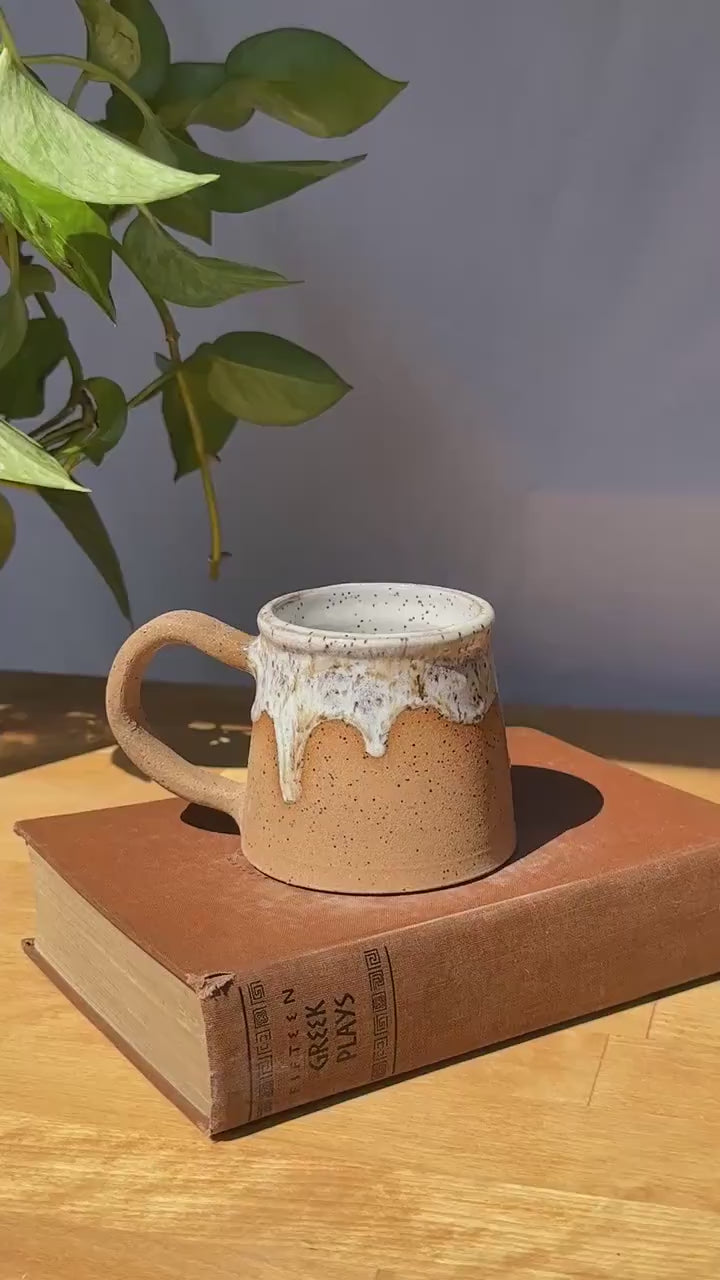 Wavy Drip Ceramic Mug