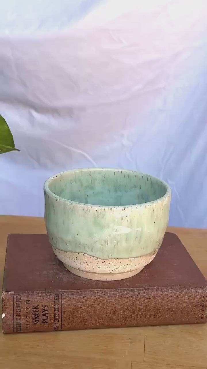 Drippy Ceramic Soup Bowl