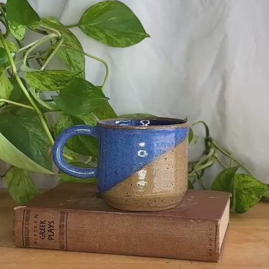Modern Speckled Pottery Cup