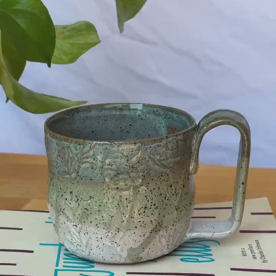Water-Etched Ceramic Mug
